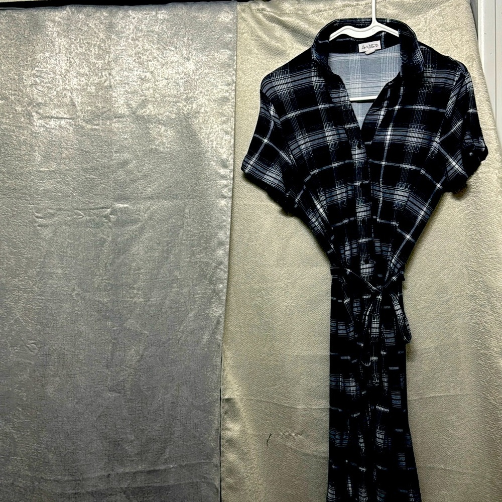 Lui & Lottie Flannel Mid Dress